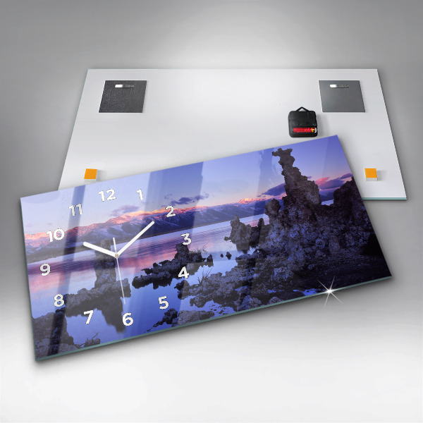 Orologio rettangolare Lago California