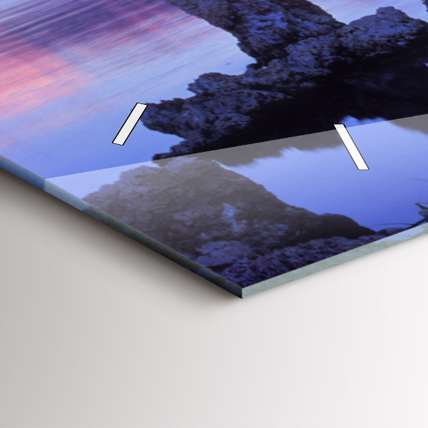 Orologio rettangolare Lago California