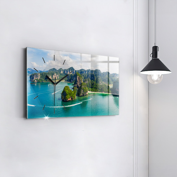 Orologi orizzontali Un'isola in Thailandia