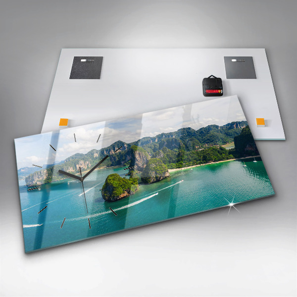 Orologi orizzontali Un'isola in Thailandia