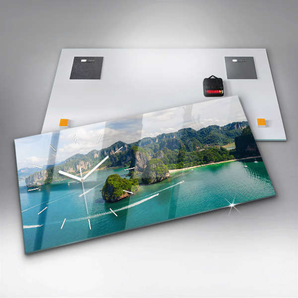 Orologi orizzontali Un'isola in Thailandia