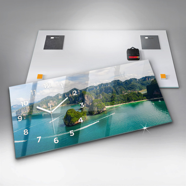 Orologi orizzontali Un'isola in Thailandia
