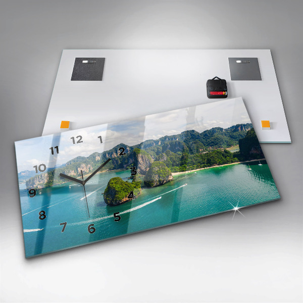 Orologi orizzontali Un'isola in Thailandia