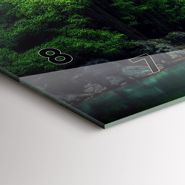 Orologi orizzontali Paesaggio naturale della Thailandia