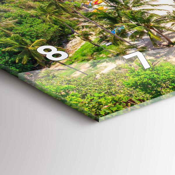 Orologio rettangolare Parco nazionale Thailandia