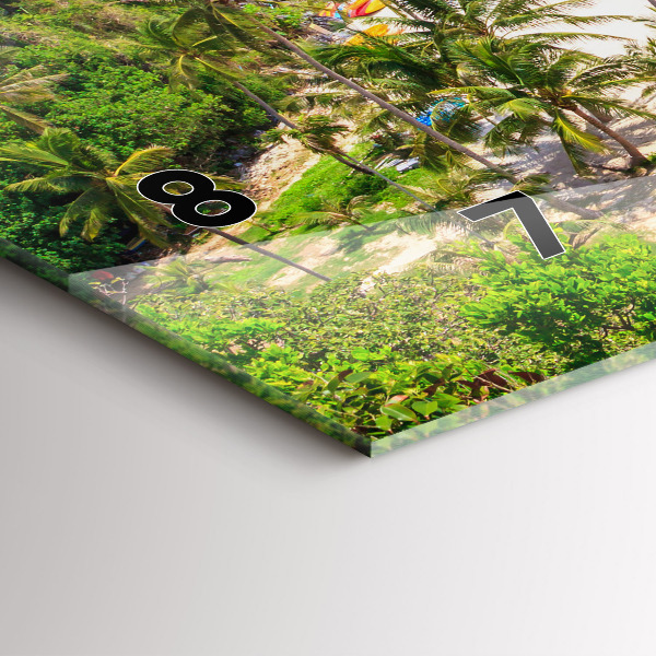 Orologio rettangolare Parco nazionale Thailandia