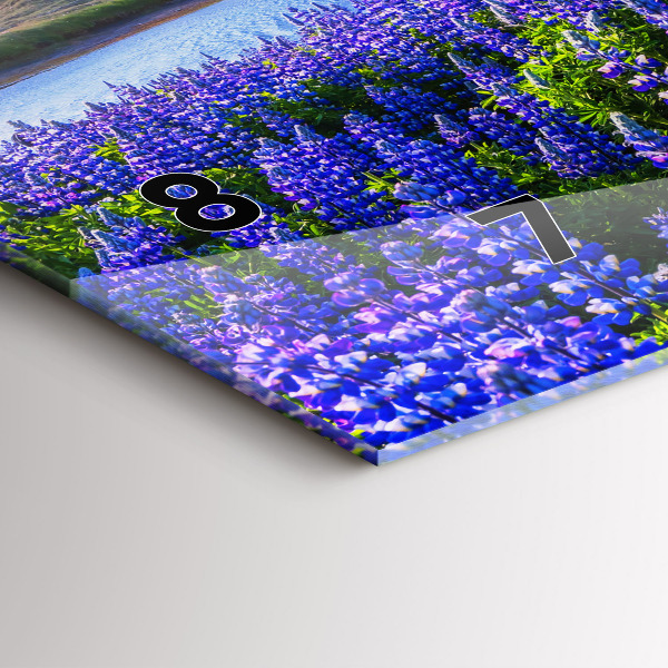 Orologio rettangolare Vista sulle montagne Islanda