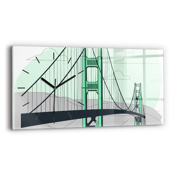 Orologio rettangolare Ponte Verde