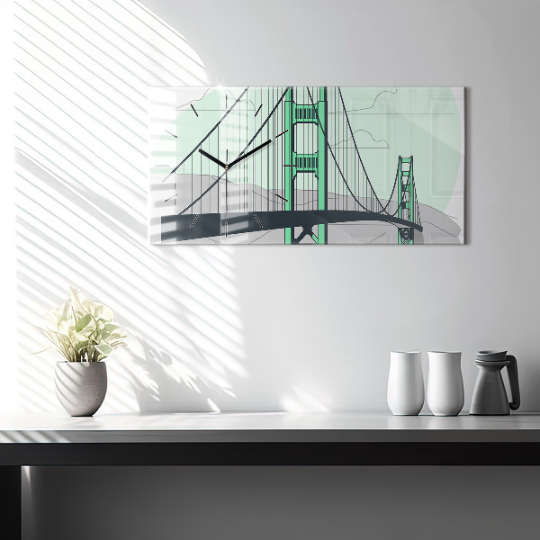 Orologio rettangolare Ponte Verde