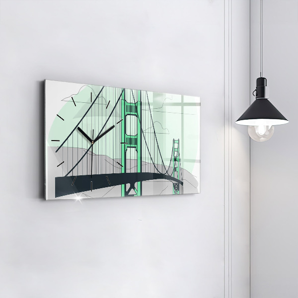 Orologio rettangolare Ponte Verde