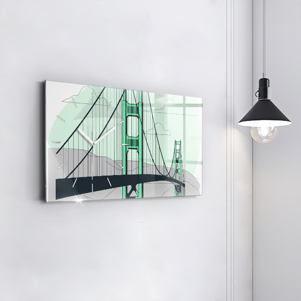 Orologio rettangolare Ponte Verde