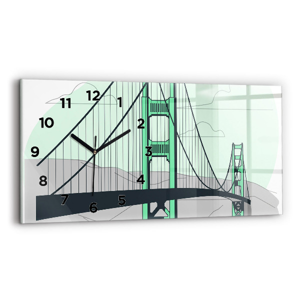 Orologio rettangolare Ponte Verde