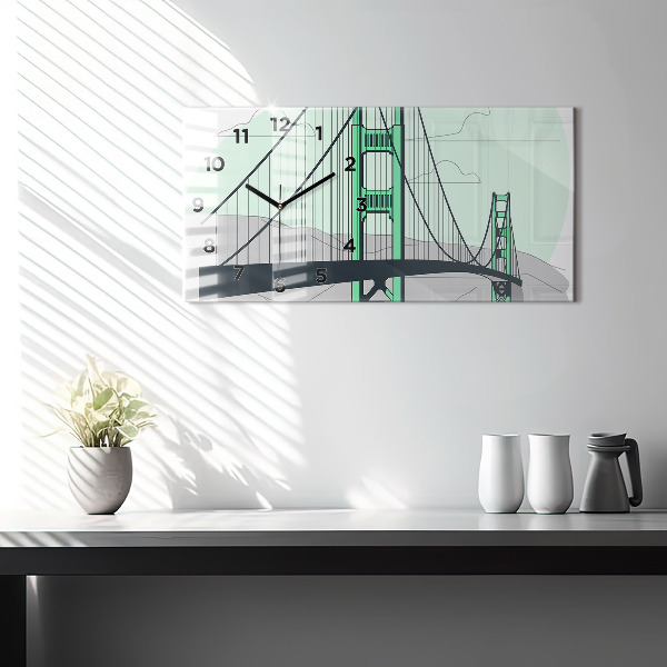 Orologio rettangolare Ponte Verde