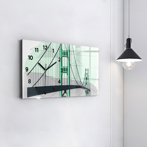 Orologio rettangolare Ponte Verde