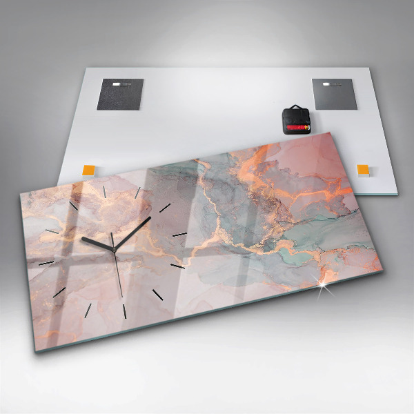 Orologi orizzontali Trama di marmo