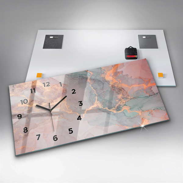 Orologi orizzontali Trama di marmo