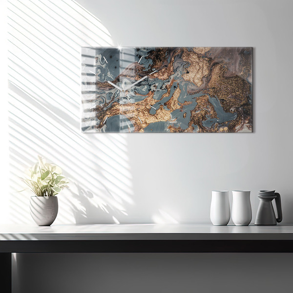 Orologi orizzontali Arte astratta in marmo
