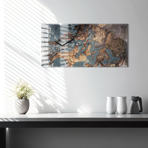 Orologi orizzontali Arte astratta in marmo
