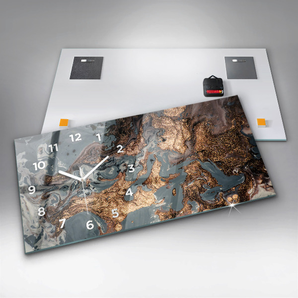 Orologi orizzontali Arte astratta in marmo