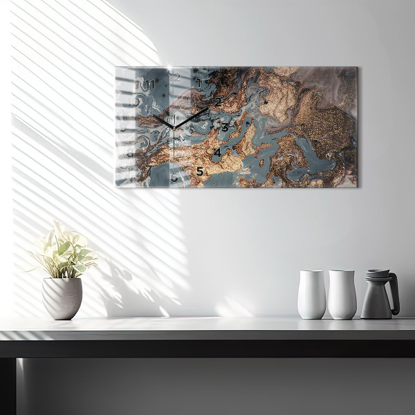 Orologi orizzontali Arte astratta in marmo