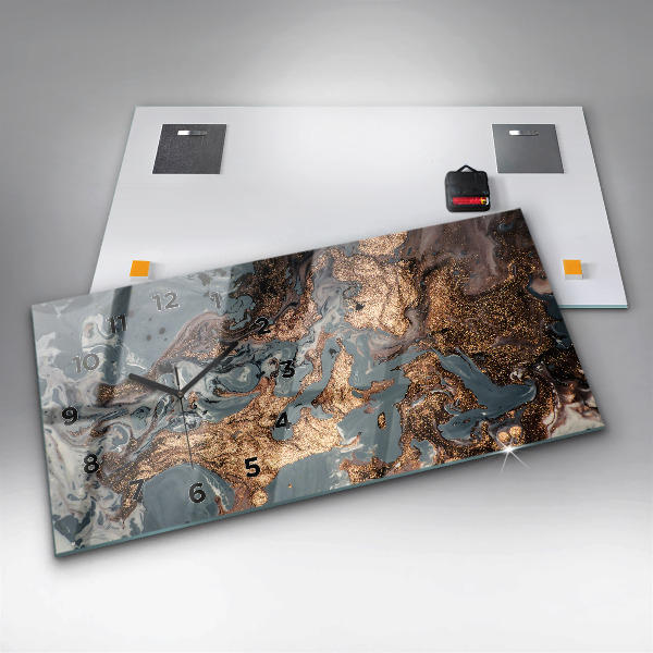 Orologi orizzontali Arte astratta in marmo