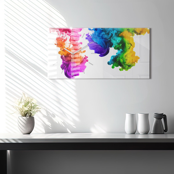 Orologio rettangolare Arcobaleno di colori