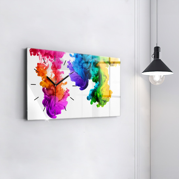 Orologio rettangolare Arcobaleno di colori