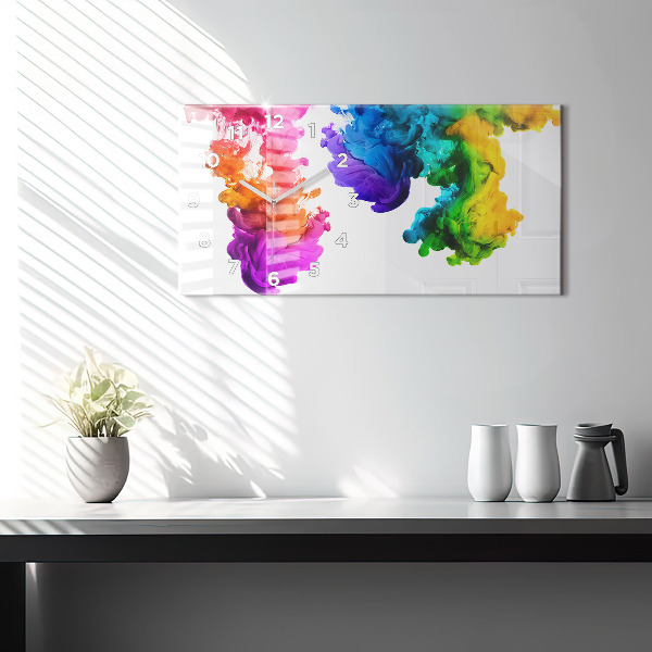 Orologio rettangolare Arcobaleno di colori