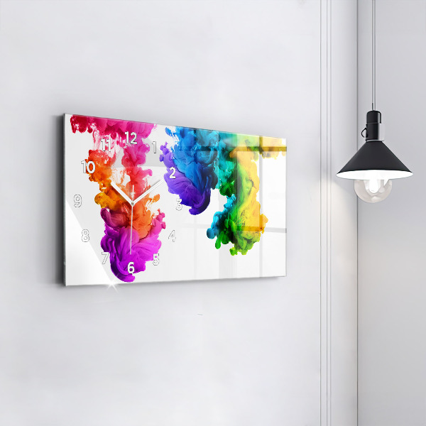 Orologio rettangolare Arcobaleno di colori
