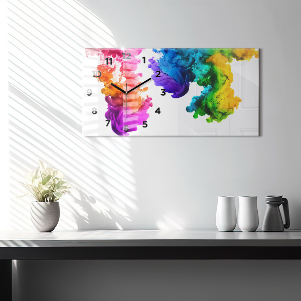 Orologio rettangolare Arcobaleno di colori