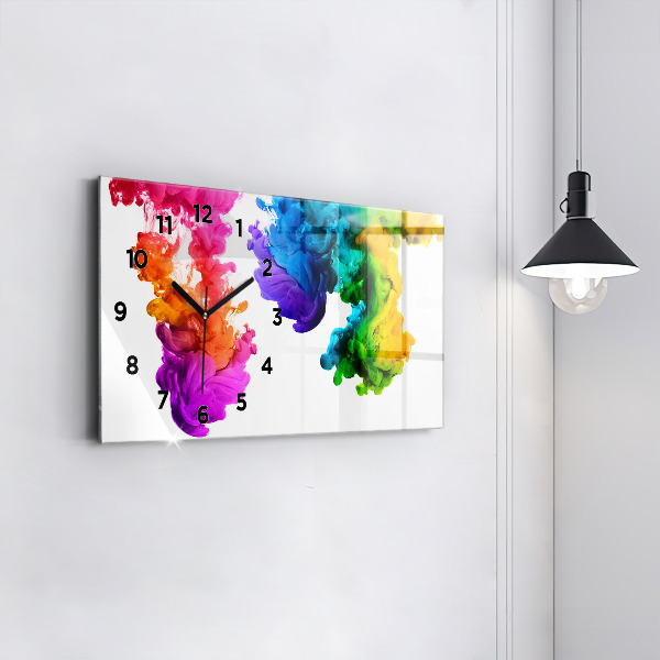Orologio rettangolare Arcobaleno di colori