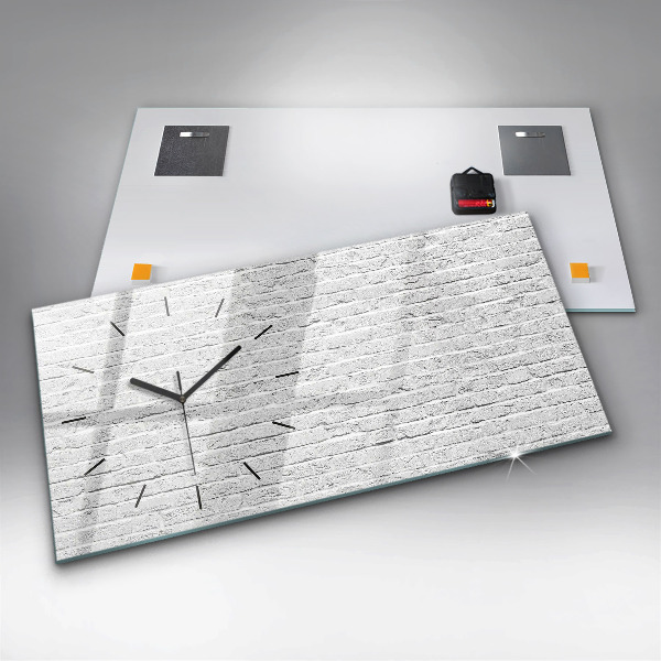 Orologio rettangolare Muro di mattoni