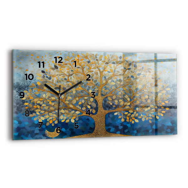 Orologi orizzontali Albero astratto
