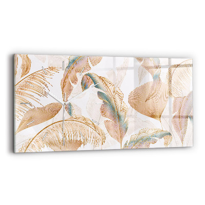 Orologi orizzontali Motivo foglia naturale