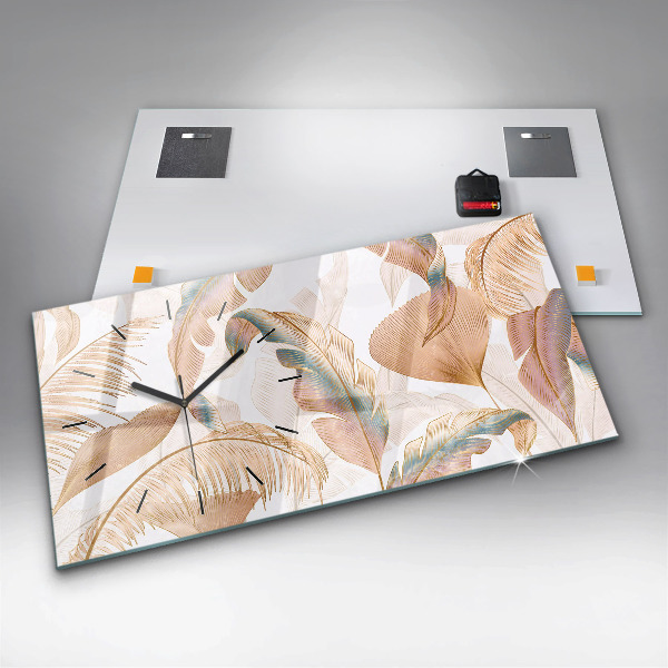 Orologi orizzontali Motivo foglia naturale