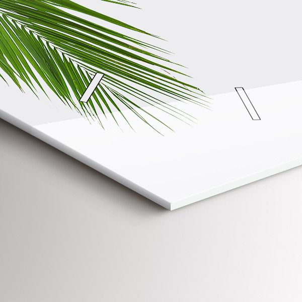 Orologi orizzontali Foglie di palma natura