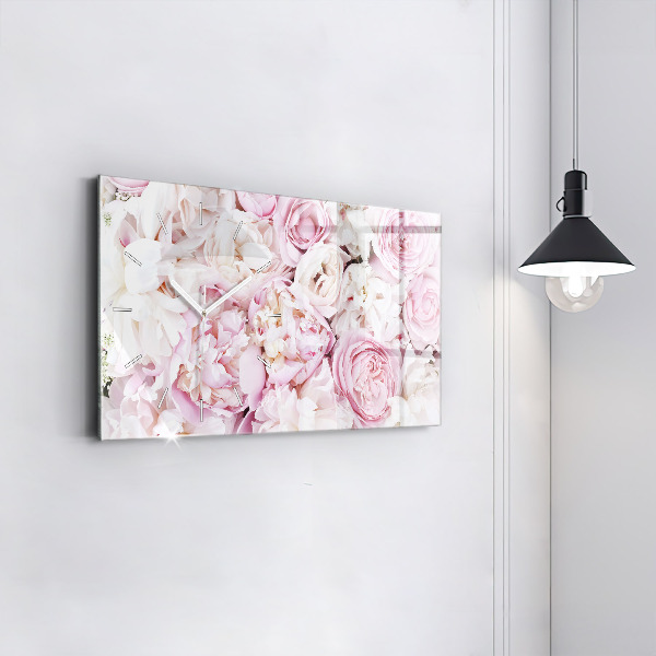 Orologi orizzontali Fiori decorativi