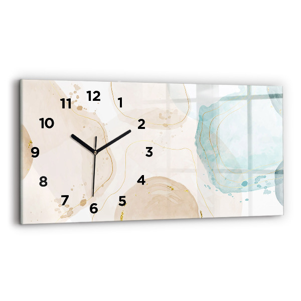 Orologi orizzontali Macchie di acquerello