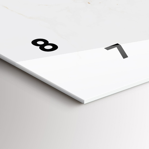 Orologi orizzontali Marmo elegante