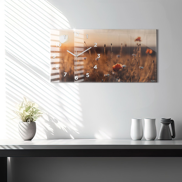 Orologi orizzontali Alba sul campo