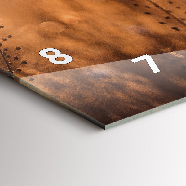 Orologi orizzontali Alba sul campo