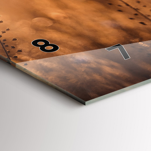 Orologi orizzontali Alba sul campo