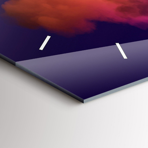 Orologi orizzontali Fumo astratto 3D