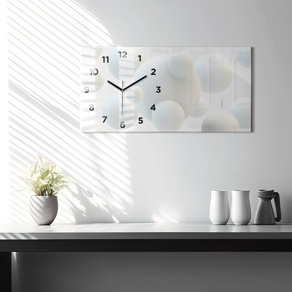 Orologi orizzontali Palle astratte