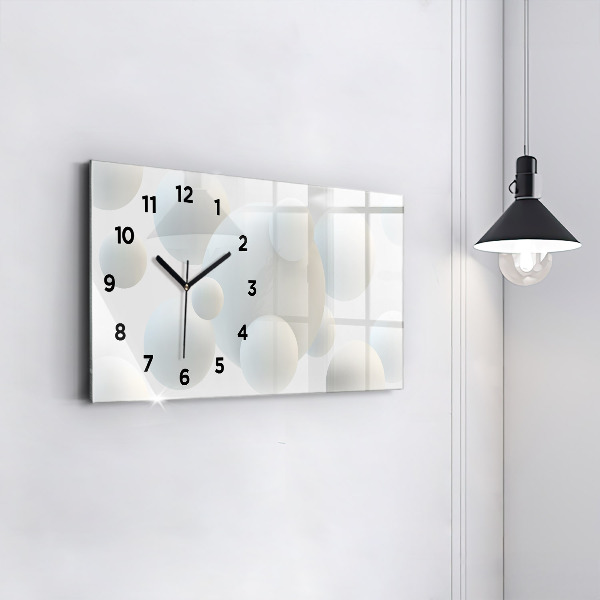 Orologi orizzontali Palle astratte