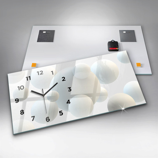 Orologi orizzontali Palle astratte