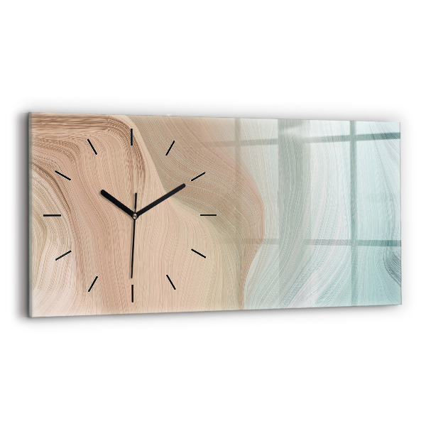 Orologi orizzontali Astrazione delle onde