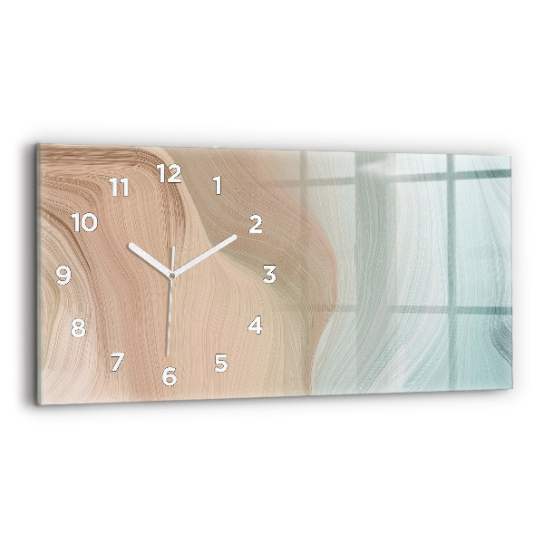 Orologi orizzontali Astrazione delle onde