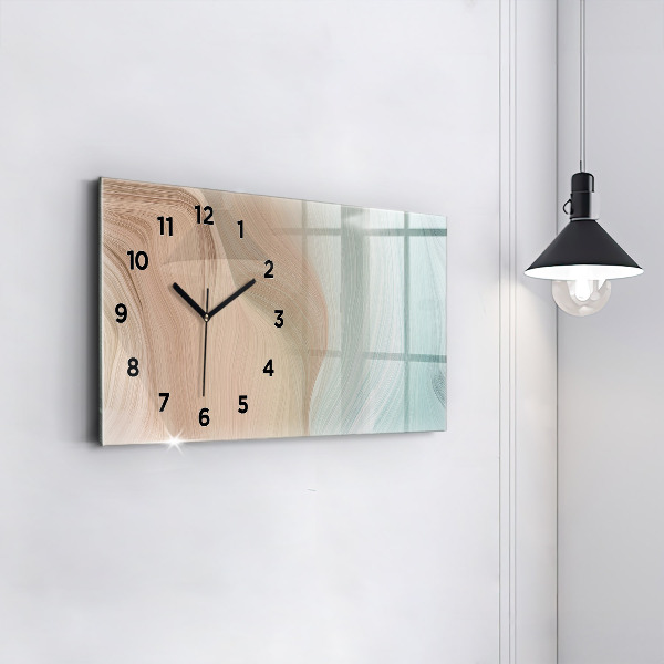 Orologi orizzontali Astrazione delle onde