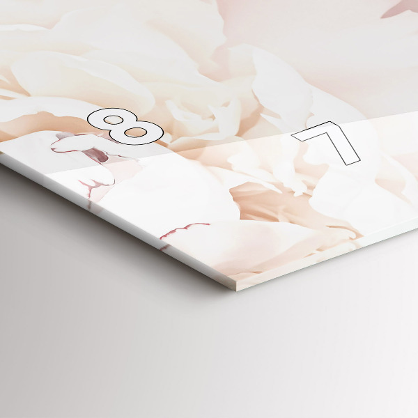 Orologi orizzontali Fiori di peonia